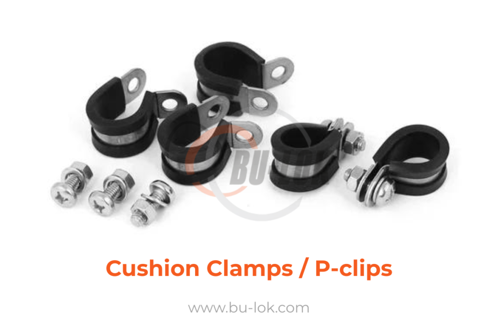 Cushion Clamps P-clips - www.bu-lok.com