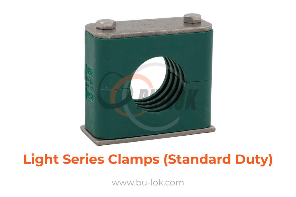 Light series clamps (standard duty) - www.bu-lok.com